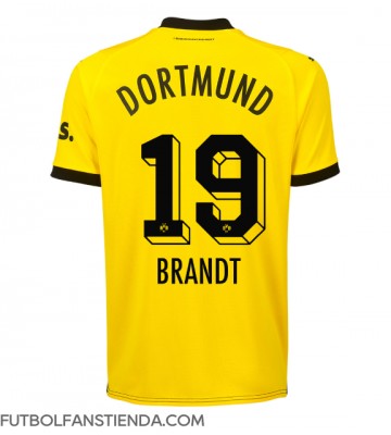 Borussia Dortmund Julian Brandt #19 Primera Equipación 2023-24 Manga Corta